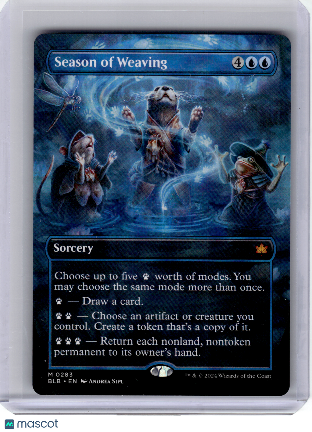 2024 Magic: TG—Season of Weaving #283 Bloomburrow—Mythic Non-Foil Borderless