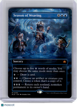 2024 Magic: TG—Season of Weaving #283 Bloomburrow—Mythic Non-Foil Borderless