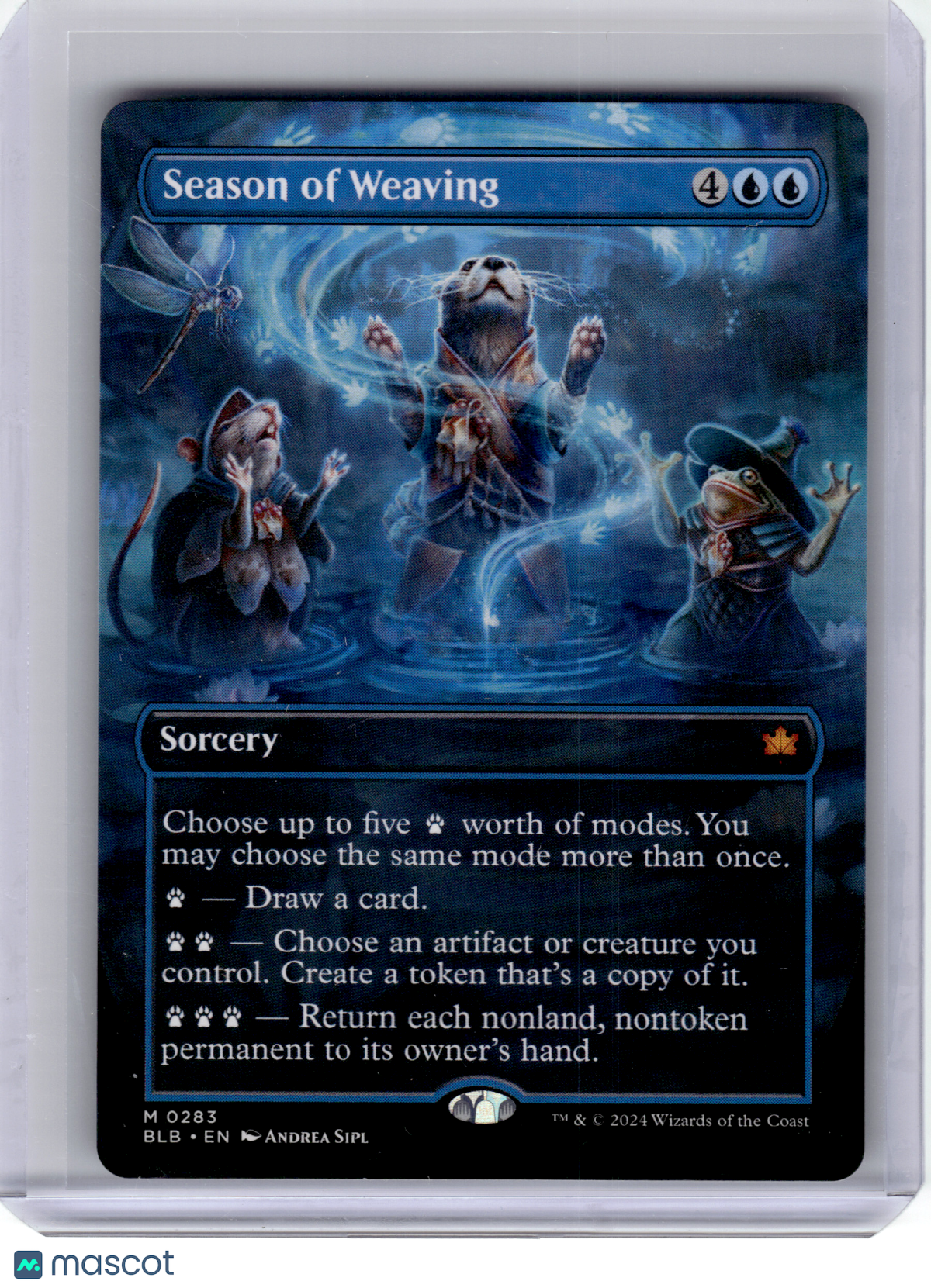 2024 Magic: TG—Season of Weaving #283 Bloomburrow—Mythic Non-Foil Borderless