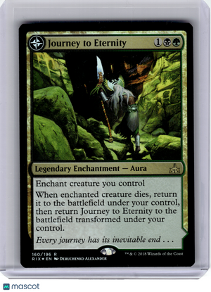 2018 MTG—Journey to Eternity // Atzal, Cave of Eternity #160 Rivals of Ixalan