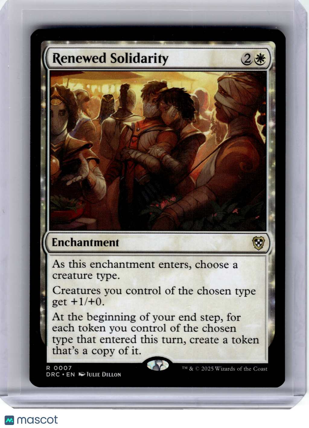 2025 Magic: The Gathering—Renewed Solidarity #7 Commander Aetherdrift—Non-Foil