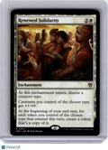 2025 Magic: The Gathering—Renewed Solidarity #7 Commander Aetherdrift—Non-Foil