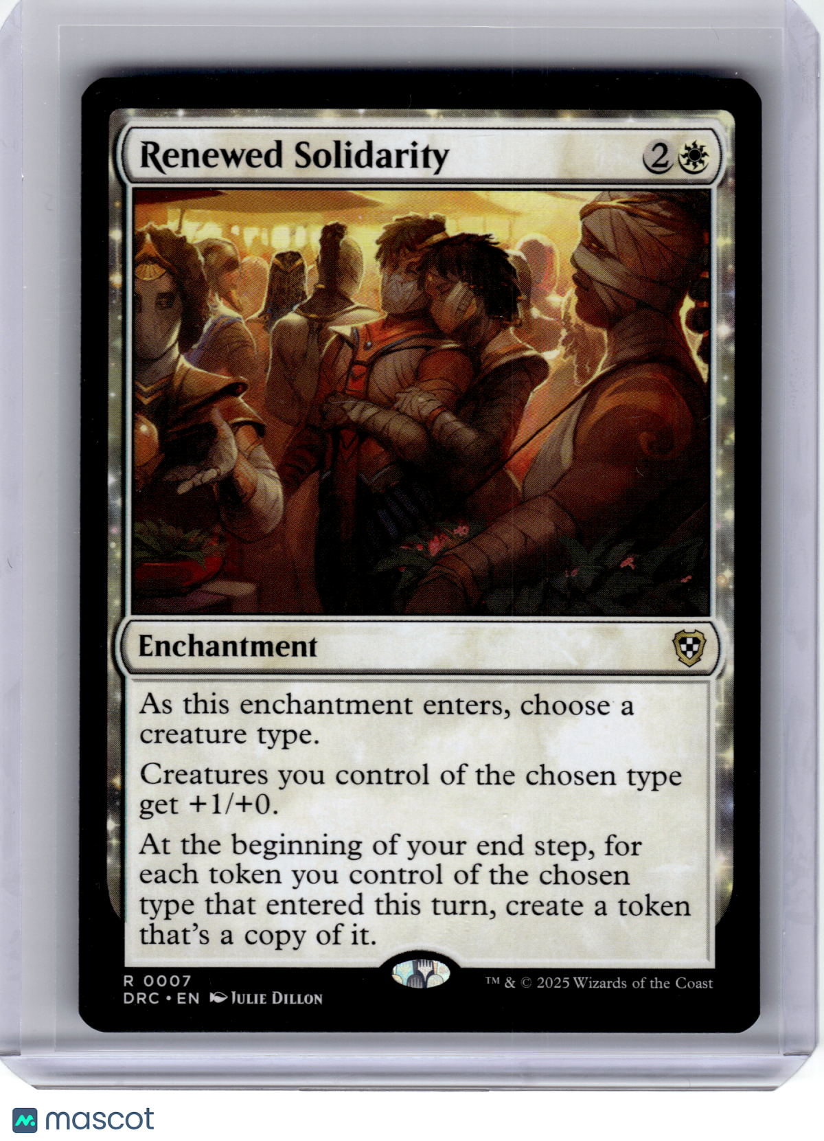 2025 Magic: The Gathering—Renewed Solidarity #7 Commander Aetherdrift—Non-Foil