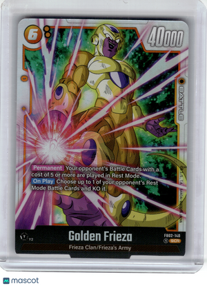2024 Dragon Ball Super CG—Golden Frieza #140 Blazing Aura—Secret Rare Foil