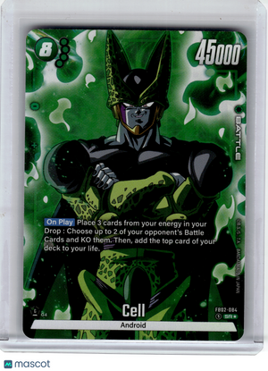 2024 Dragon Ball Super Card Game—Cell (Alternate Art) #084 Blazing Aura—SR Foil