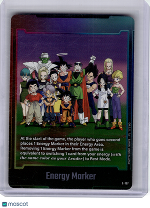 2026 Dragon Ball Super CCG—Energy Maker #157 Fusion World Energy Markers— Foil