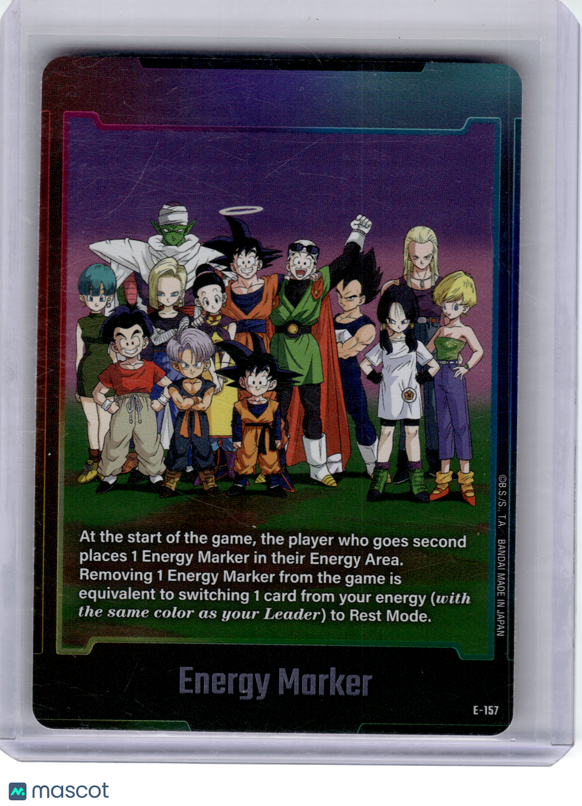 2026 Dragon Ball Super CCG—Energy Maker #157 Fusion World Energy Markers— Foil