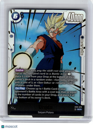 2026 Dragon Ball Super Card Game—Vegito #070 Story Booster 01—Secret Rare Foil
