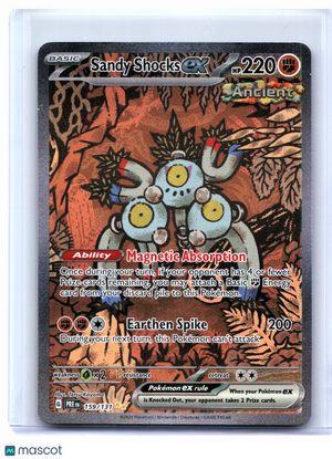 2025 Pokemon—Sandy Shocks ex #159/131 Prismatic Evolutions—SIR Holo