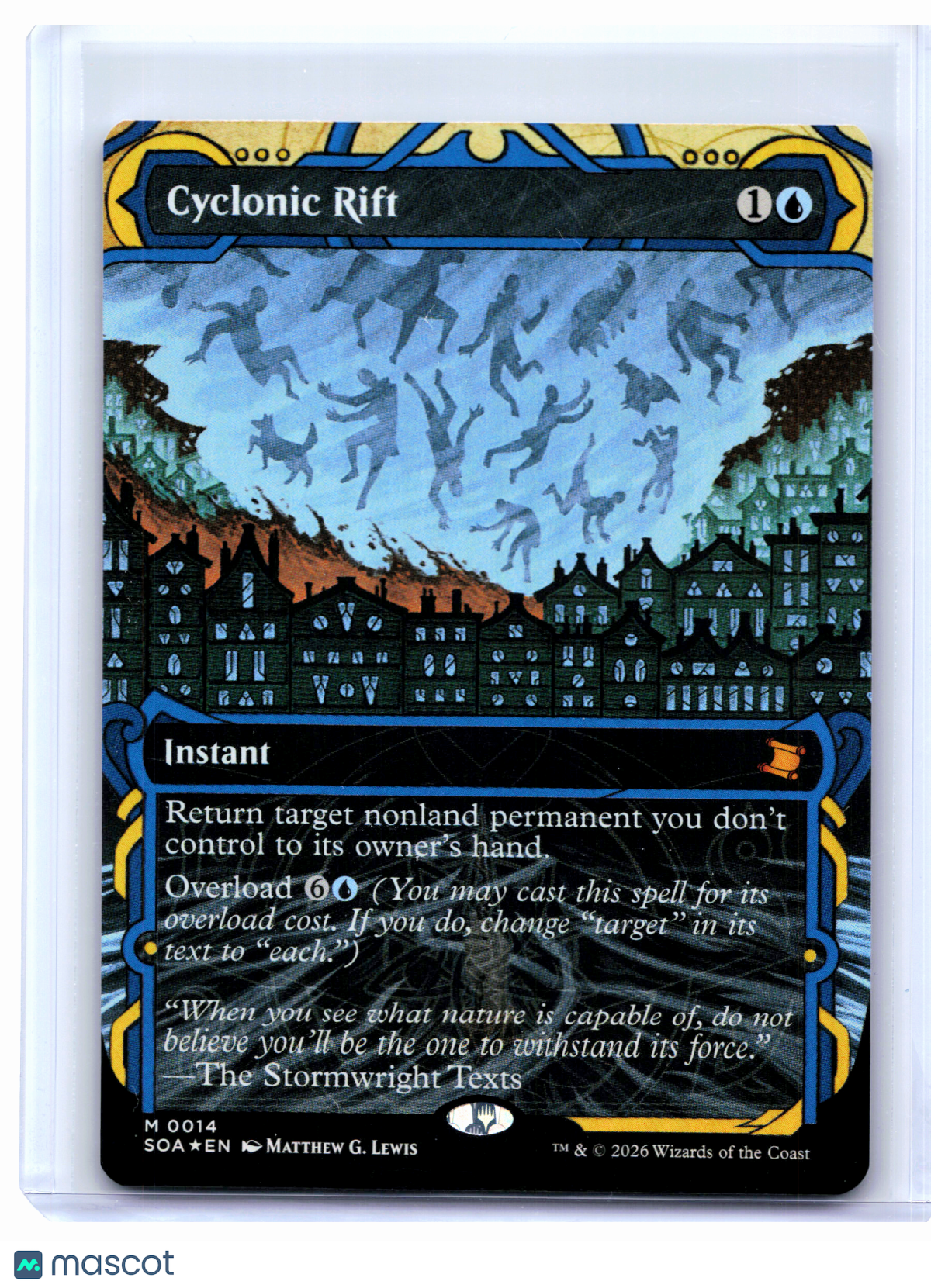 2026 Magic: The Gathering—Cyclonic Rift #0014 SOS: Mystical Archive—Mythic Foil