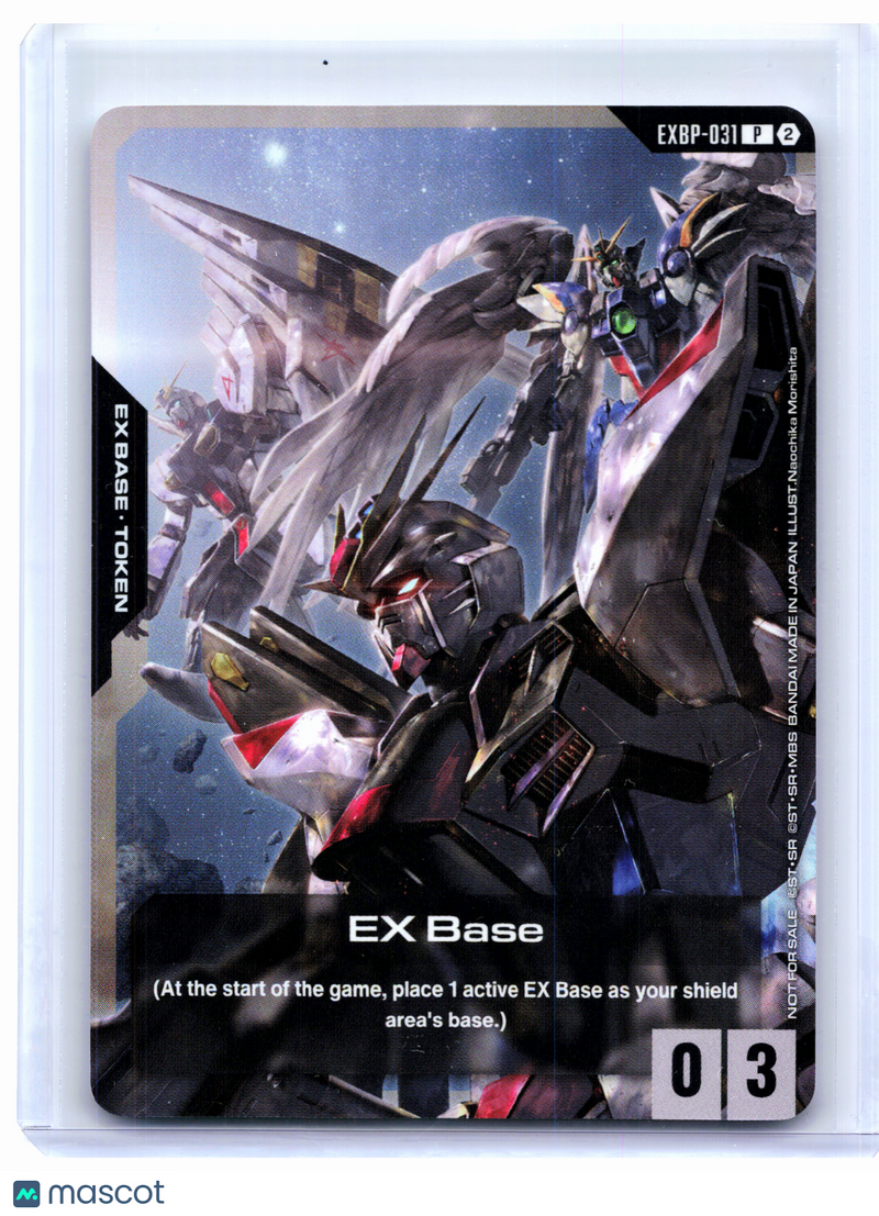 2026 Gundam—EX Base (SDCC 2026) #EXBP-031 Promotional EX Base Tokens—Promo Foil