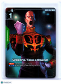2025 Gundam Card Game—Gihren Zabi #GD01-105 Newtype Rising—Rare+ Foil