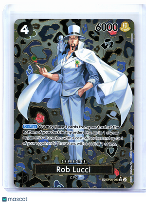 2024 One Piece—Rob Lucci (SP) #OP05-093 Emperors in the New World—SR Foil