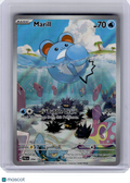 2023 Pokemon—Marill #204 Paldea Evolved—Illustration Rare Holo [Lightly Played]