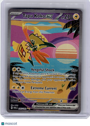 2023 Pokemon—Tapu Koko EX #247 Paradox Rift—Special Illustration Rare Holo