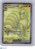 2023 Pokemon—Ninetales EX #186 Scarlet & Violet 151—Ultra Rare Holo