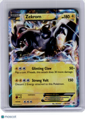 2013 Pokemon—Zekrom EX #52 Legendary Treasures—Ultra Rare Holo