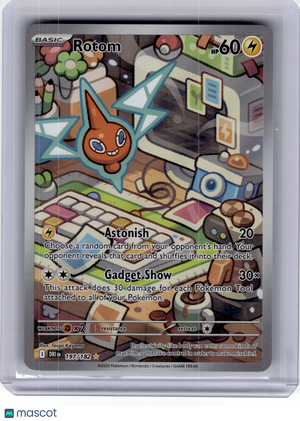 2025 Pokemon—Rotom #197 Destined Rivals—Illustration Rare Holo