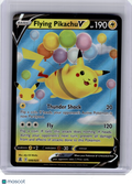 2021 Pokemon—Flying Pikachu V #6 Celebrations—Rare Holo