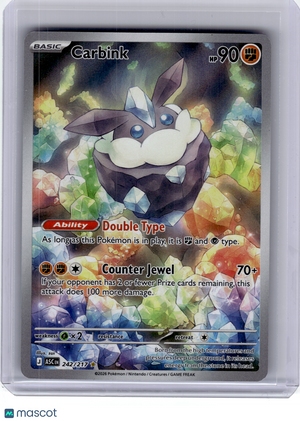 2026 Pokemon—Carbink #242 Ascended Heroes—Illustration Rare Holo