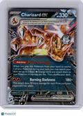 2025 Pokemon—Charizard EX #196 Scarlet & Violet—Black Star Promo Holo