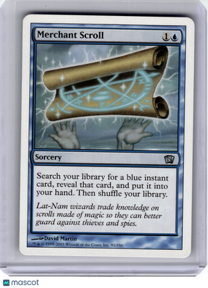 2003 MTG—Merchant Scroll #91 8th Edition—Uncommon Regular [Light Play]