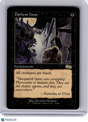1998 MTG—Darkest Hour #128 Urza's Saga—Rare Regular [Moderately Played]
