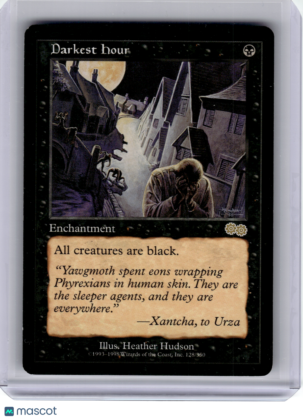1998 MTG—Darkest Hour #128 Urza's Saga—Rare Regular [Moderately Played]