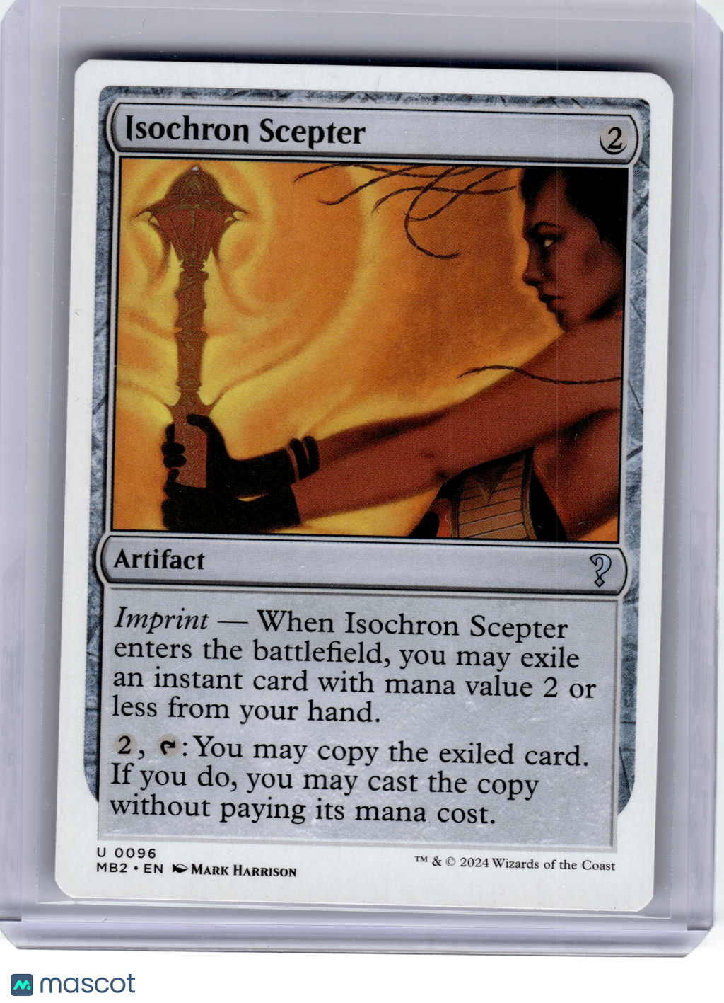 2024 MTG—Isochron Scepter #96 Mystery Booster 2—Uncommon Regular (White Boarder)