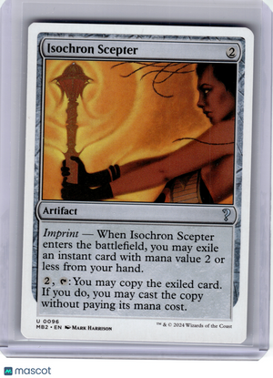 2024 MTG—Isochron Scepter #96 Mystery Booster 2—Uncommon Regular (White Boarder)