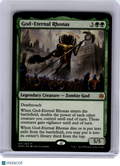 2019 MTG—God-Eternal Rhonas #163 War of the Spark—Mythic Regular [LP]