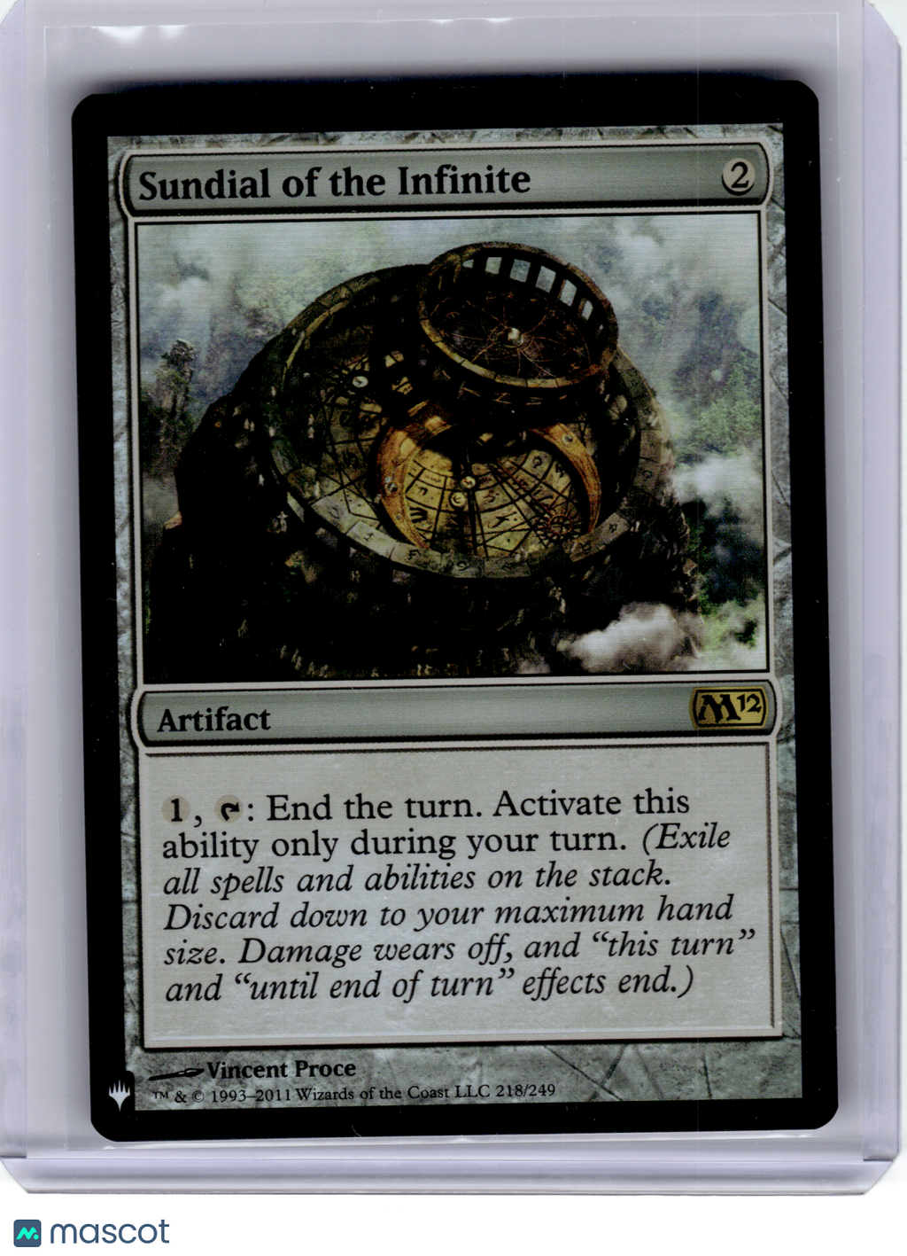 2011 MTG—Sundial of the Infinite #218 The List- Reprints—Rare Regular