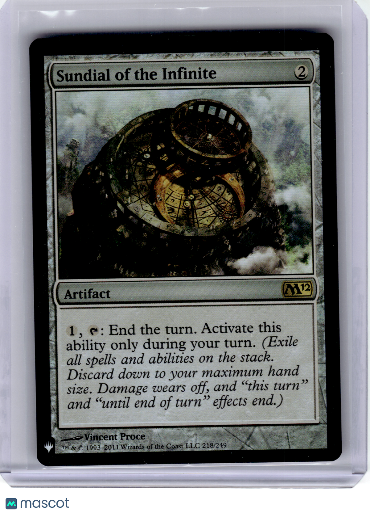 2011 MTG—Sundial of the Infinite #218 The List- Reprints—Rare Regular