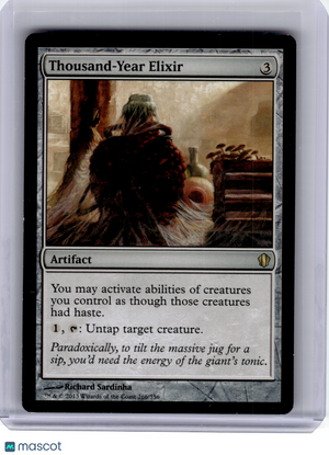 MTG—Thousand-Year Elixir #266 Commander 2013—Rare Regular [Moderately Played]