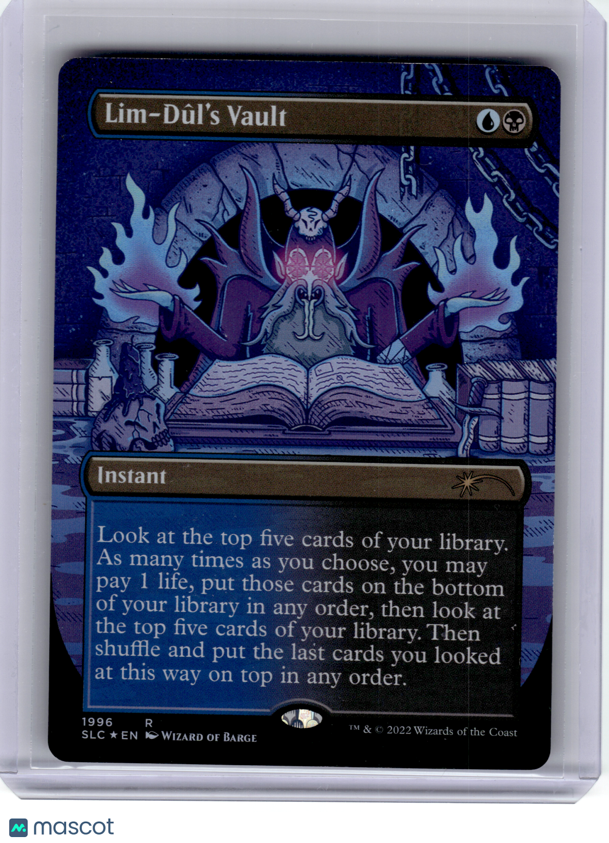 2022 MTG—Lim-Dûl #1996 Secret Lair Drop Series—Rare Foil [Lightly Played]