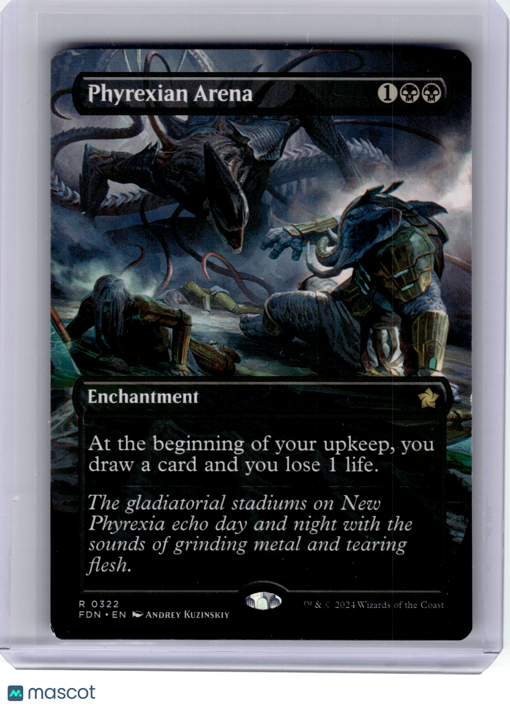 2024 Magic: The Gathering—Phyrexian Arena #322 Foundations—Rare [Lightly Played]