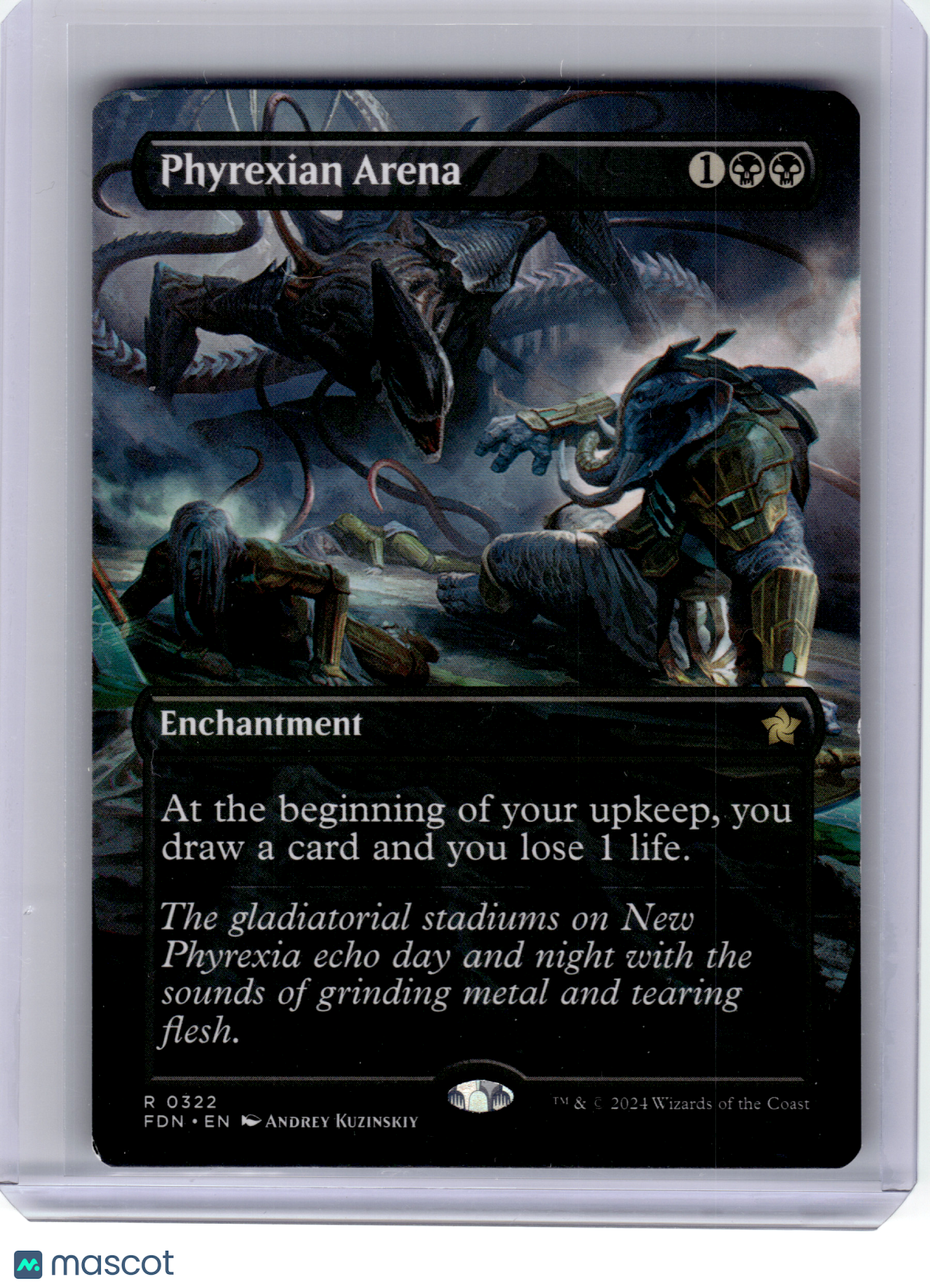 2024 Magic: The Gathering—Phyrexian Arena #322 Foundations—Rare [Lightly Played]