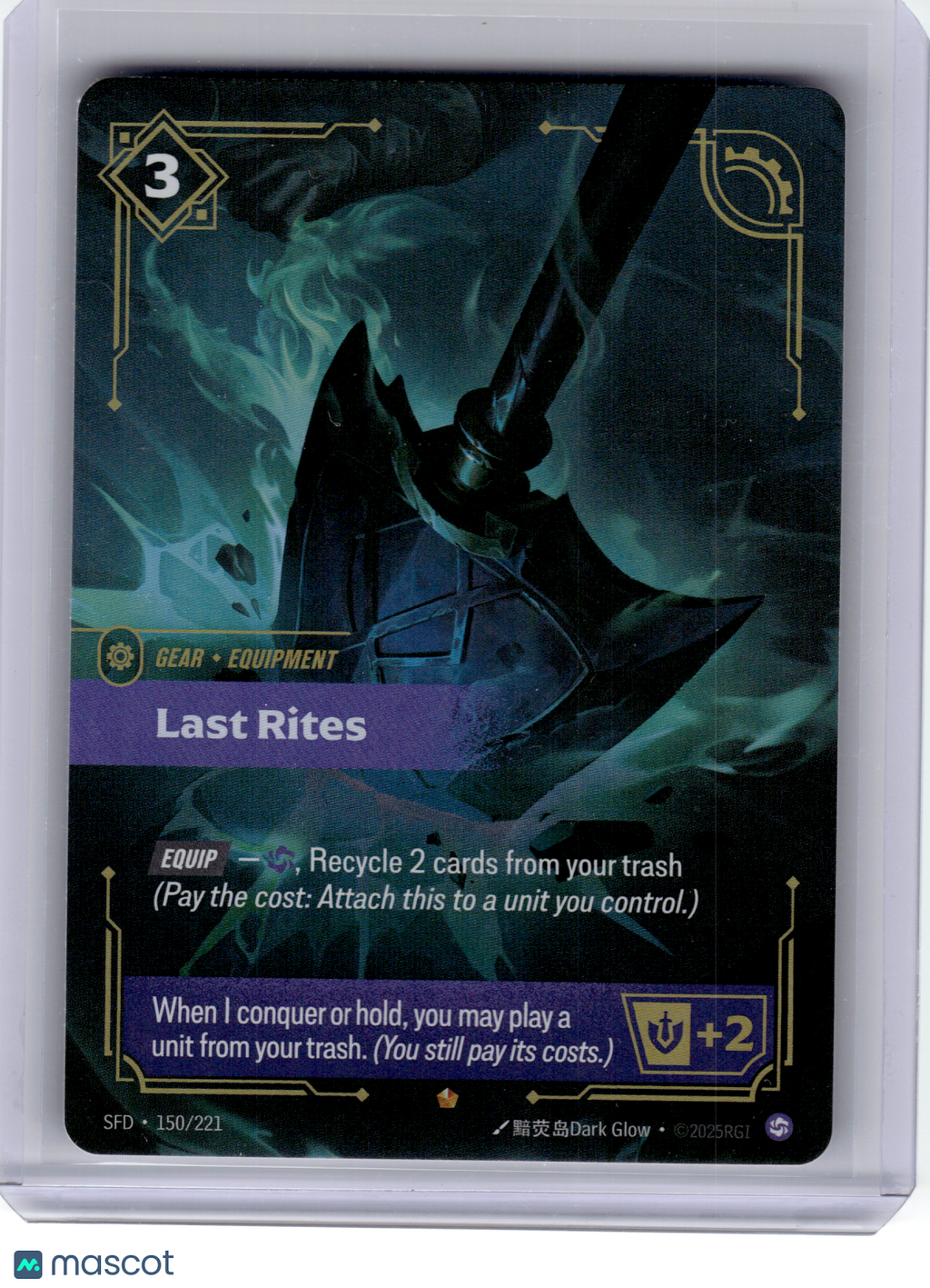 2025 League of Legends—Last Rites #150 SFD—Epic Foil