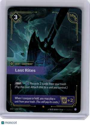 2025 League of Legends—Last Rites #150 SFD—Epic Foil