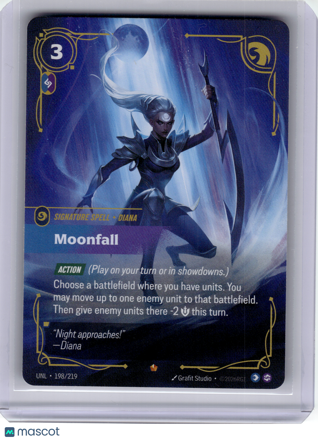 2020 League of Legends—Moonfall #198 Unleashed—Epic Foil
