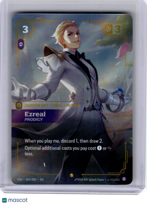 2026 League of Legends—Ezreal #6 Vendetta—Showcase Foil