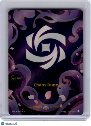 2020 League of Legends—Chaos Rune #R05b Unleashed—Promo Foil