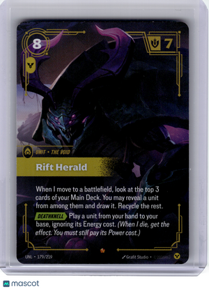 2023 League of Legends—Rift Herald #179 Unleashed—Epic Foil