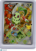 2026 Pokemon—Chikorita #046 Mega Evolution—Black Star Promo Holo FA