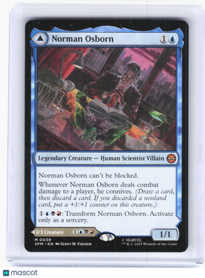 2025 Magic: The Gathering—Norman Osborn #0039 Marvel's Spider-Man—M Non-Foil