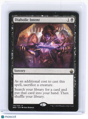 2018 Magic: The Gathering—Diabolic Intent #141 Battlebond—Rare Non-Foil