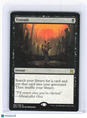 2016 Magic: The Gathering—Entomb #087 Eternal Masters—Rare Non-Foil