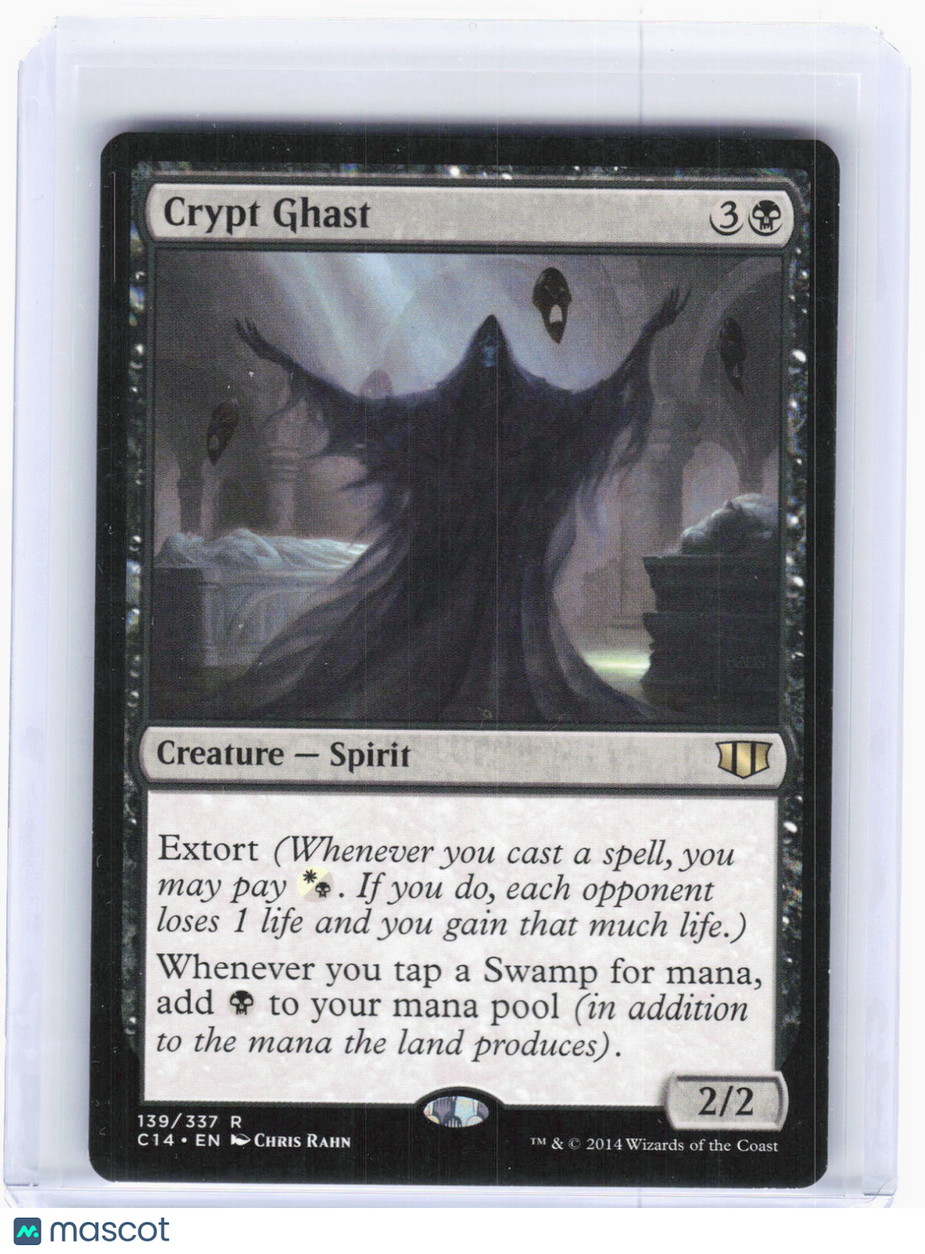 Magic: The Gathering—Crypt Ghast #139 Commander 2014—Rare Non-foil