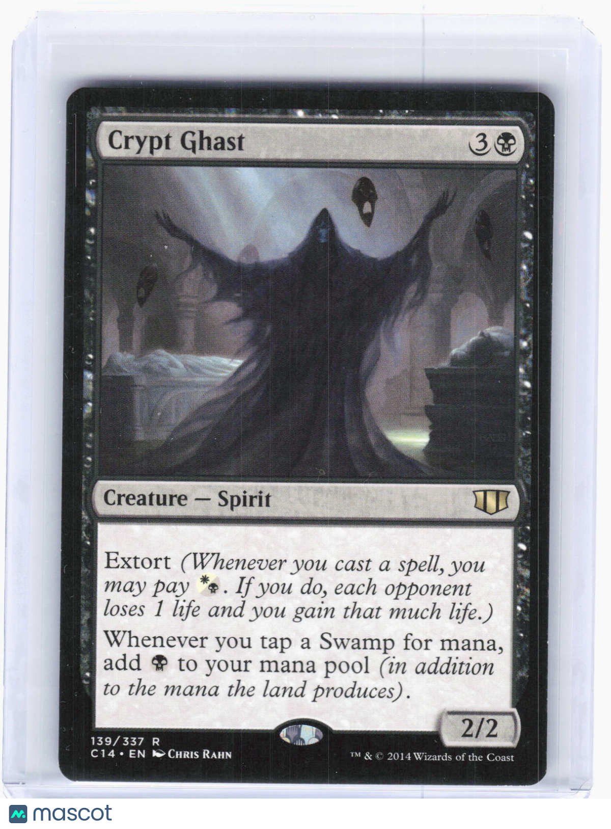 Magic: The Gathering—Crypt Ghast #139 Commander 2014—Rare Non-foil