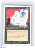 1993 Magic: The Gathering—Animate Dead Unlimited Edition—UC Non-Foil (Damaged)